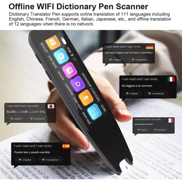 Stylo Traducteur Vocale Intelligent