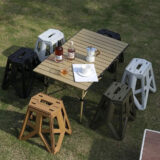 ⁦Tabouret Pliable et Portable idéal pour camping et sorties GM⁩ - الصورة ⁦4⁩