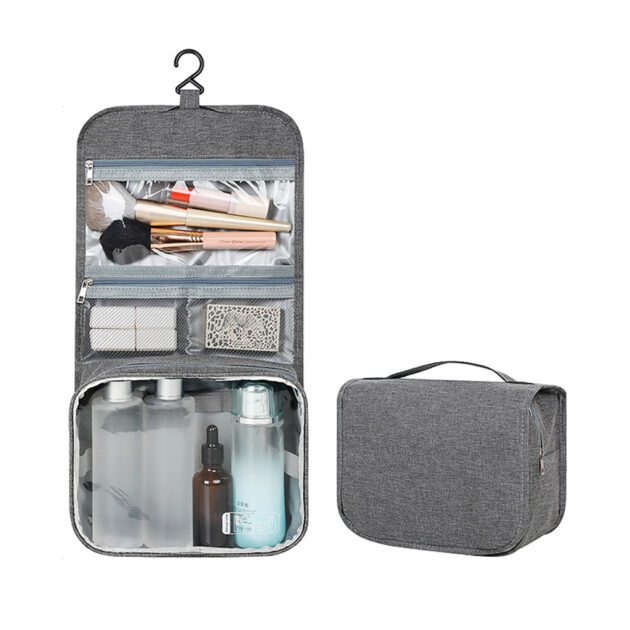 Trousse de Toilette Suspendue – Grande Capacité & Imperméable