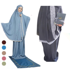 Ensemble de Prière Femme - 3 Pièces, Tissu Confortable et Élégant