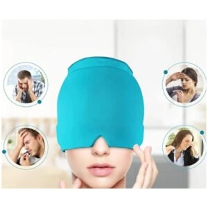 Chapeau de Thérapie Froid pour Migraine Extensible & Confortable