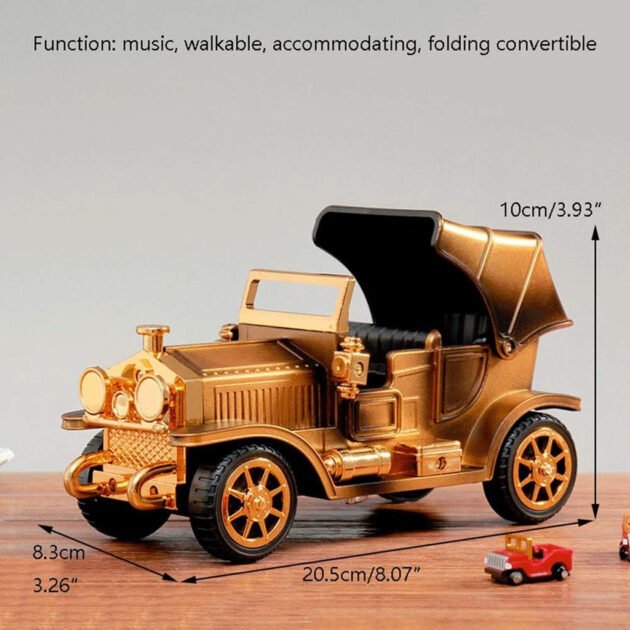 Boîte à Musique Locomotive Vintage - Mélodie Enchantante