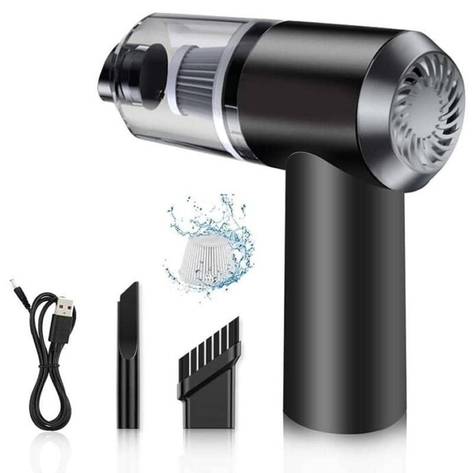 ⁦Aspirateur Portable 2 en 1 pour Voiture et Domicile 12V 120W⁩ - الصورة ⁦6⁩