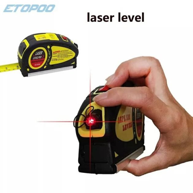 Niveau Laser Infrarouge 4 en 1 Compact et Pratique