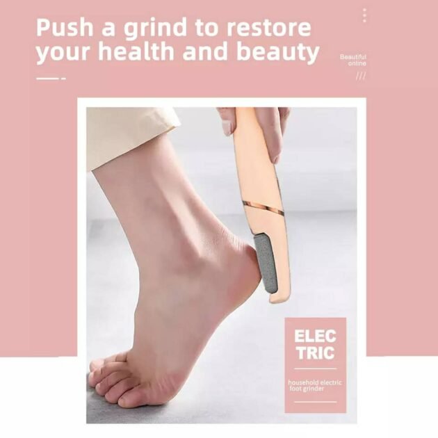 Râpe Pieds Électrique Rechargeable - Élimination efficace
