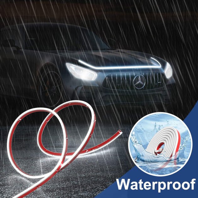 Bande Lumineuse LED pour Capot de Voiture