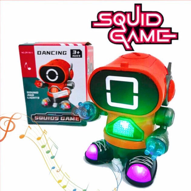 Squid Game Robot dansant musical et lumineux pour enfants