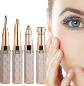 Rasoir Épilateur Électrique 4 en 1 pour Visage et Corps