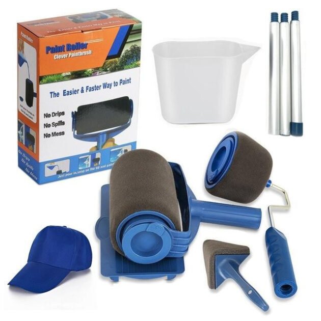 Kit de Rouleaux de Peinture Bursh Haute Efficacité