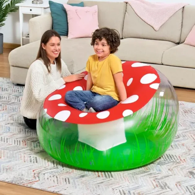Fauteuil Gonflable Champignon Bestway  – Fun et Confort pour les Petits
