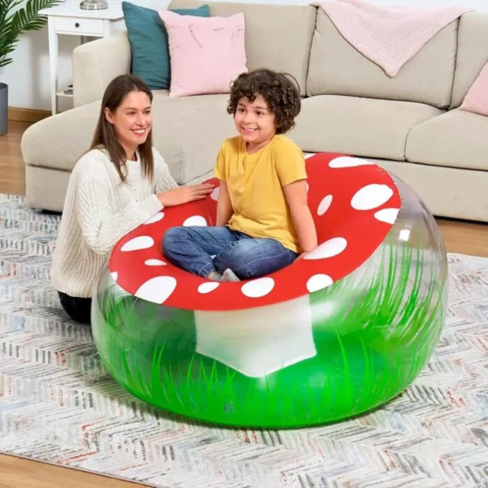 Fauteuil Gonflable Champignon Bestway  – Fun et Confort pour les Petits
