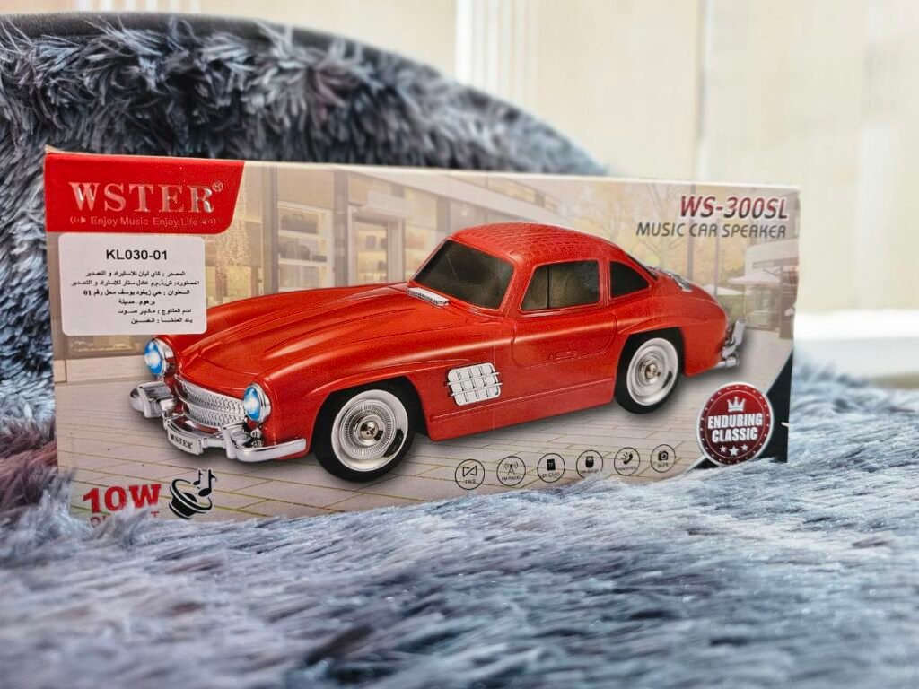 Haut-parleur audio Bluetooth sans fil En forme de Voiture Vintage