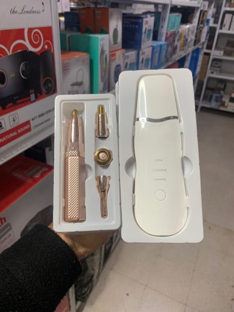 Pack Beauté - Purificateur Ultrasonique & Rasoir 4-en-1