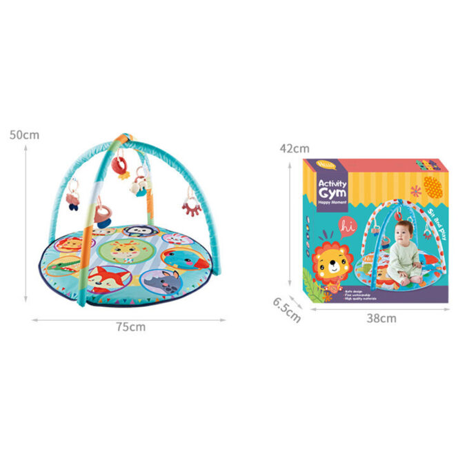 ⁦Tapis de Jeu Évolutif pour Bébé avec Jouets Musicaux et Sensoriels⁩ - الصورة ⁦4⁩