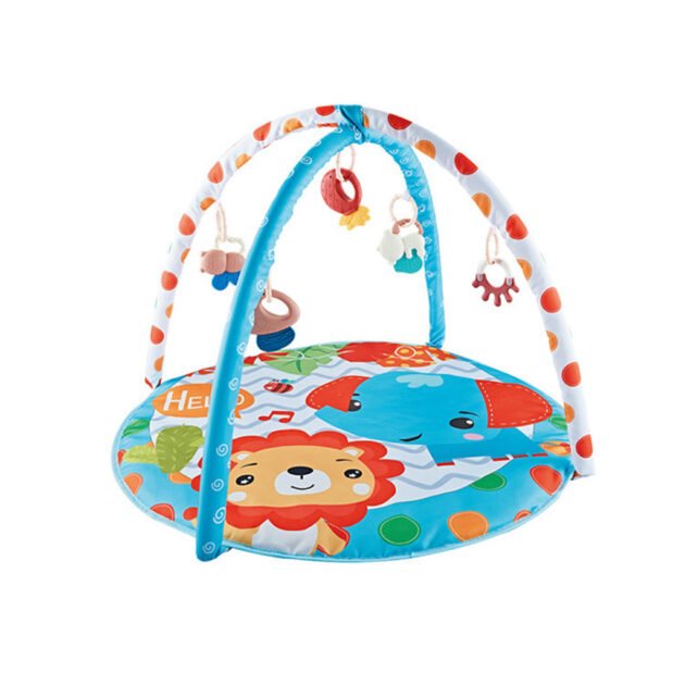 Tapis de Jeu Évolutif pour Bébé avec Jouets Musicaux et Sensoriels