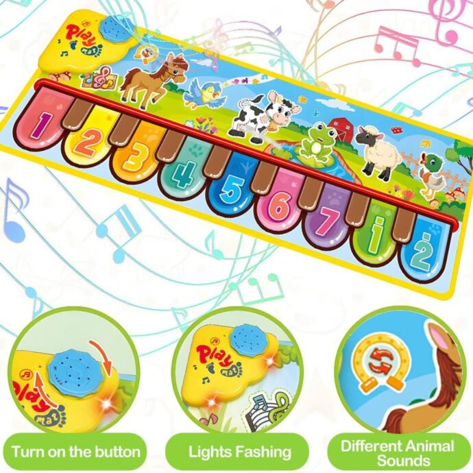 ⁦Tapis de Piano pour Enfants⁩ - الصورة ⁦4⁩