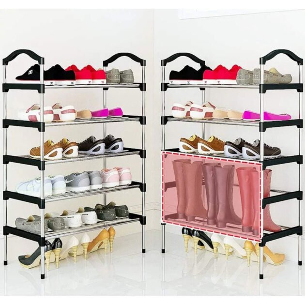 Étagère à Chaussures Métallique