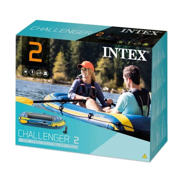 Bateau Gonflable Challenger 2 avec Rames et Pompe