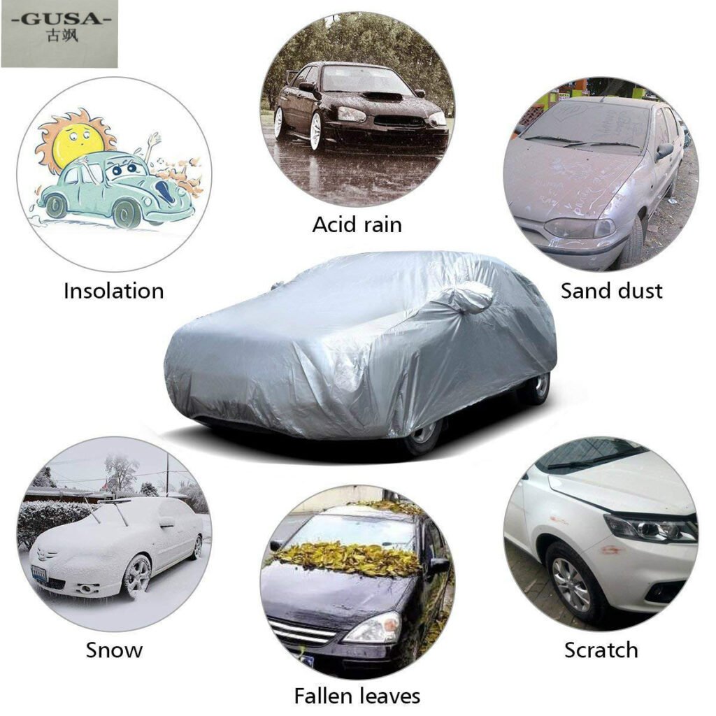 Bâche de Protection pour Voiture Double Couche Renforcée