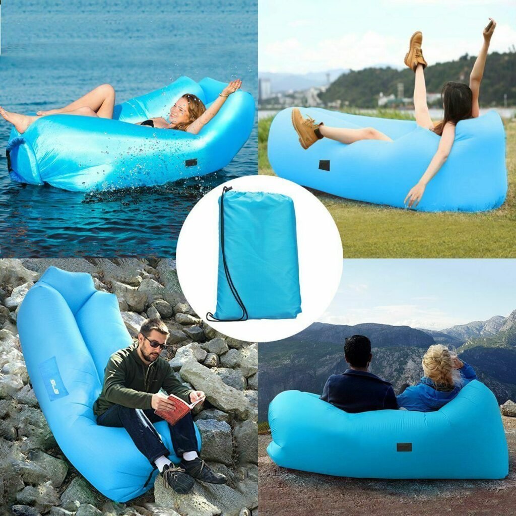Canapé Gonflable Ultra-Résistant & Charge Élevée