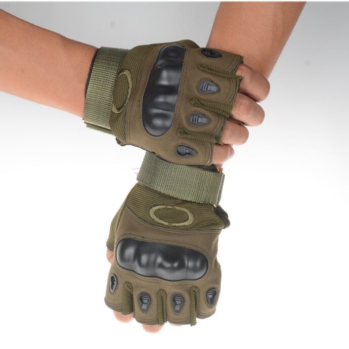 ⁦Gants Tactiques Demi-Doigts⁩ - الصورة ⁦4⁩
