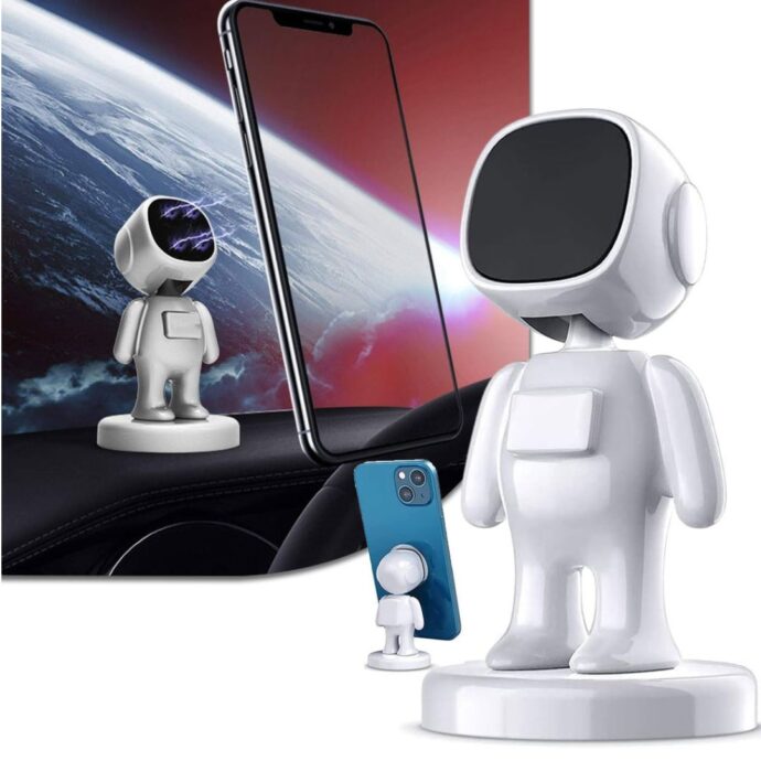 Support de Téléphone Voiture en Forme d’Astronaute