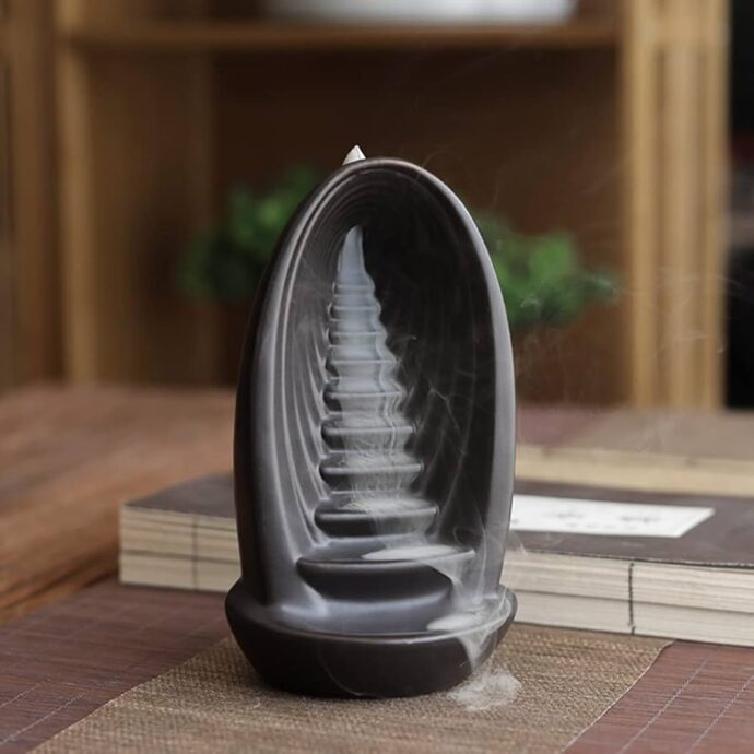 Brûleur d'Encens à Reflux en Céramique
