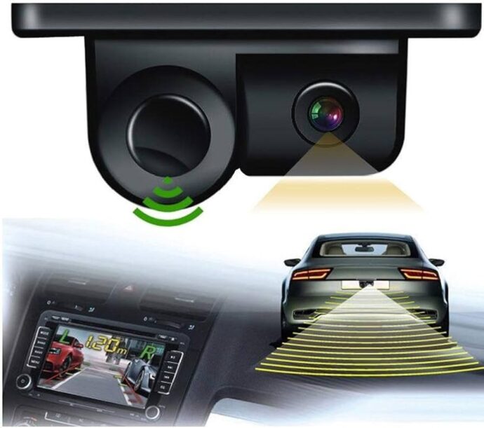 Caméra de Recul avec Radar à Micro-ondes