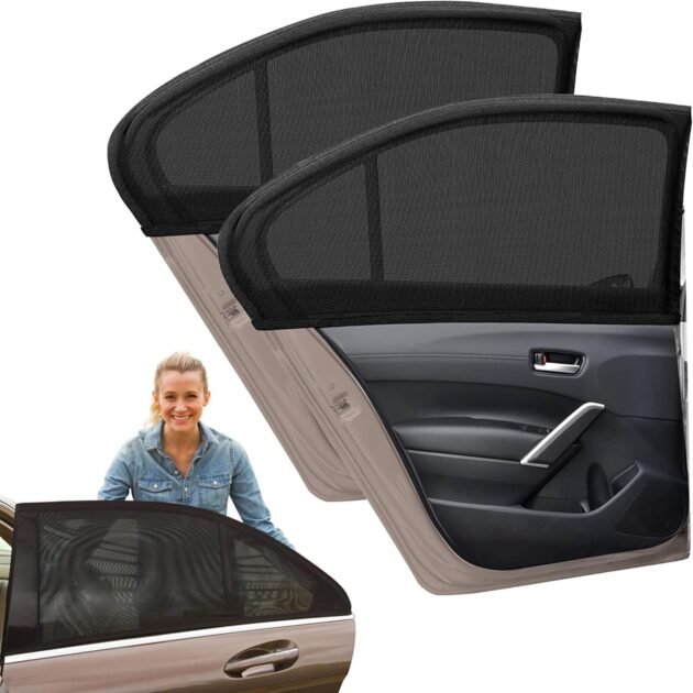 Pare-soleil Maille Nylon Latéral - Double couche protectrice