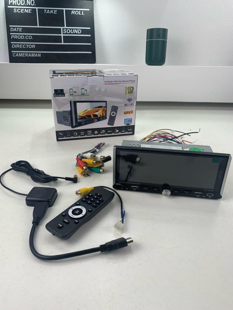 Autoradio Tactile 1DIN CAMECHO  Carplay Wireless Écran 6.9