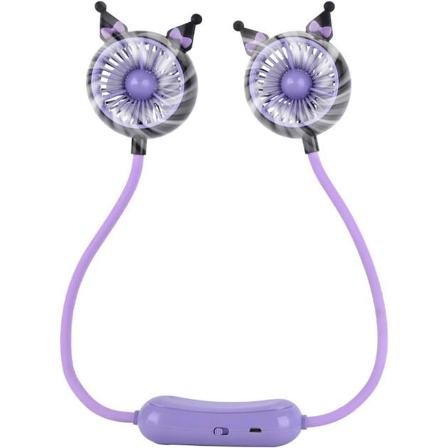 Mini Ventilateur de Cou Rechargeable par USB