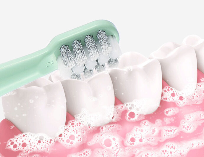 ⁦Brosse à Dents Sonique avec 4 Têtes et 5 Modes⁩ - الصورة ⁦4⁩