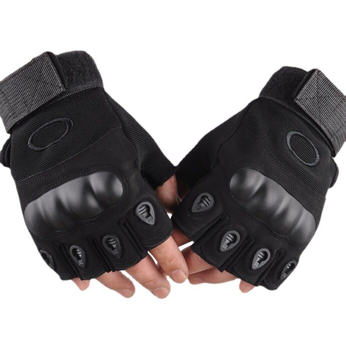 ⁦Gants Tactiques Demi-Doigts⁩ - الصورة ⁦3⁩