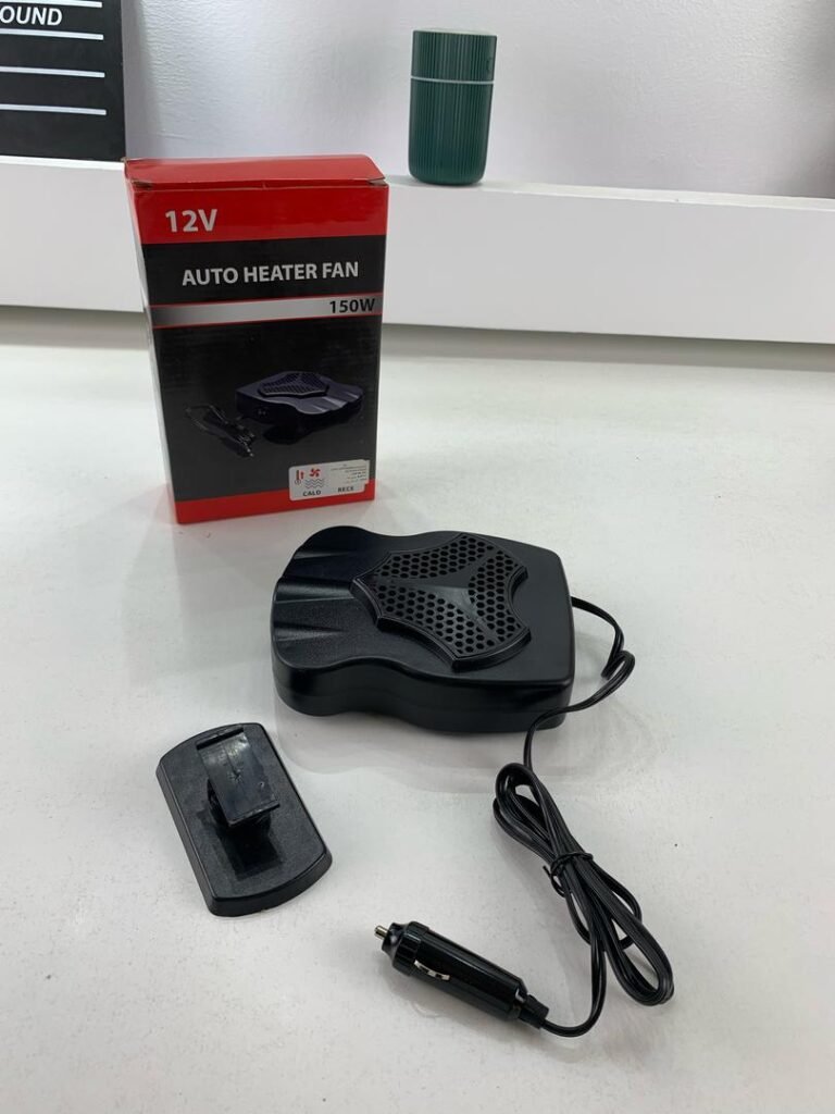 Chauffe de Voiture Rotatif 360° 12V  2 en 1 Chauffage & Ventilation