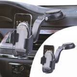 Support Téléphone Voiture Fixation Tableau de Bord