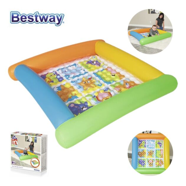 Matelas de Jeux Gonflable Enfant – Sécurité & Amusement Bestway 52240