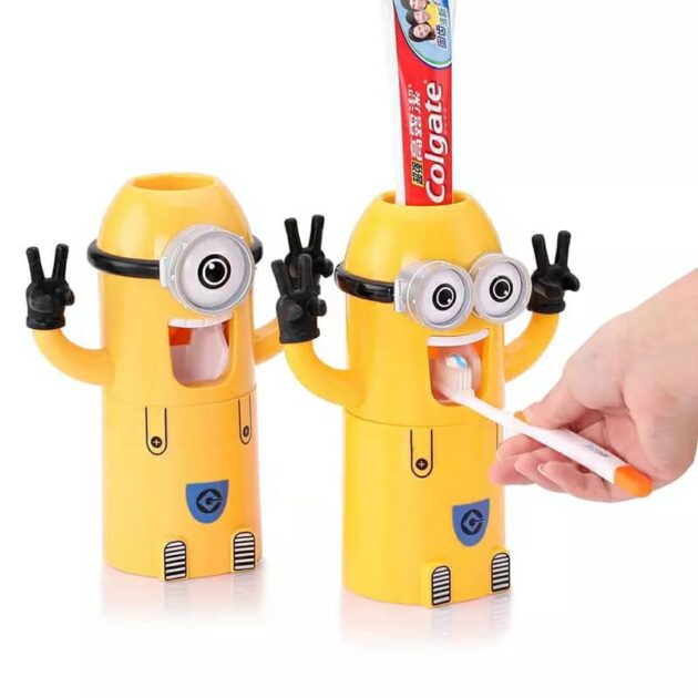 Distributeur Dentifrice Enfant + Verre