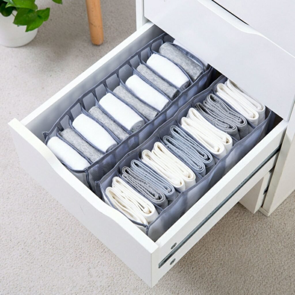Organisateur Transparent pour Sous-Vêtements – 3PCS