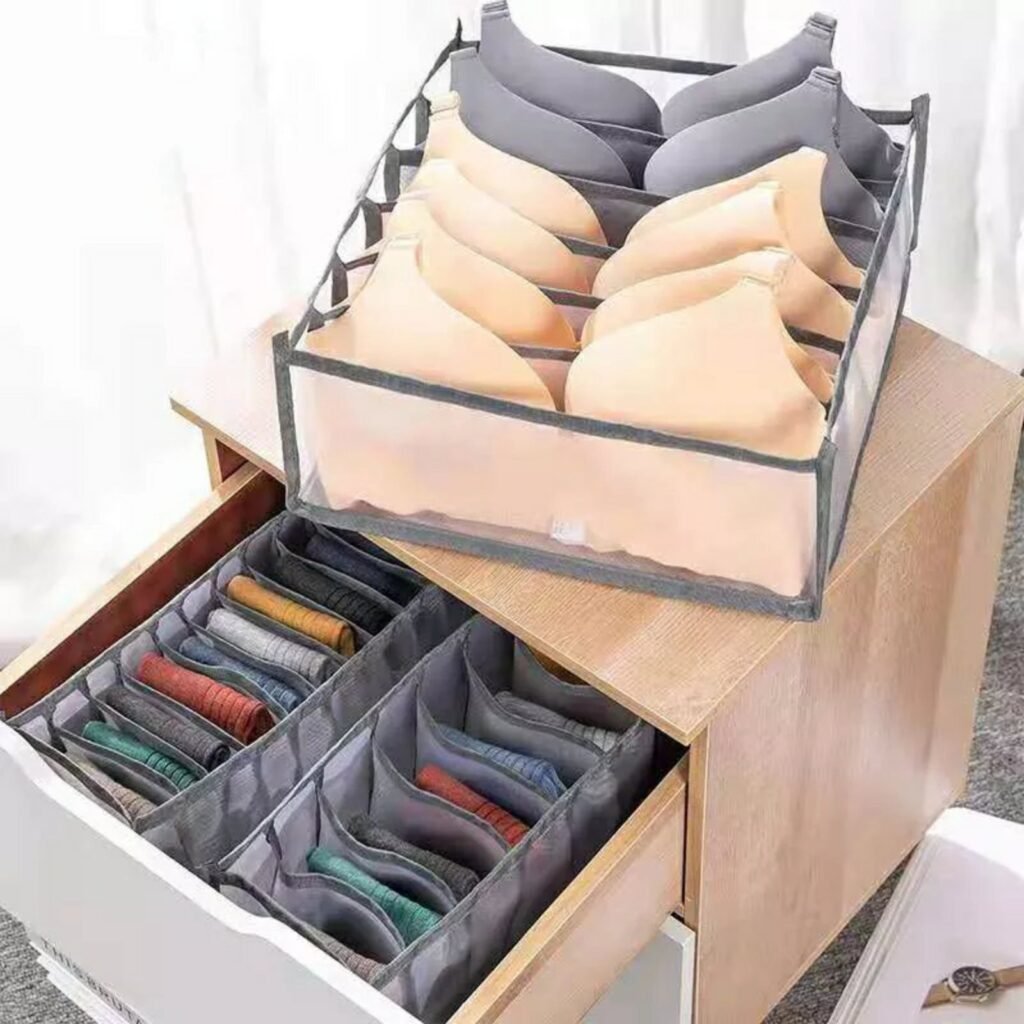 Organisateur Transparent pour Sous-Vêtements – 3PCS