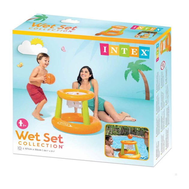 Jeu de Basket-ball Flottant Gonflable Intex 58504