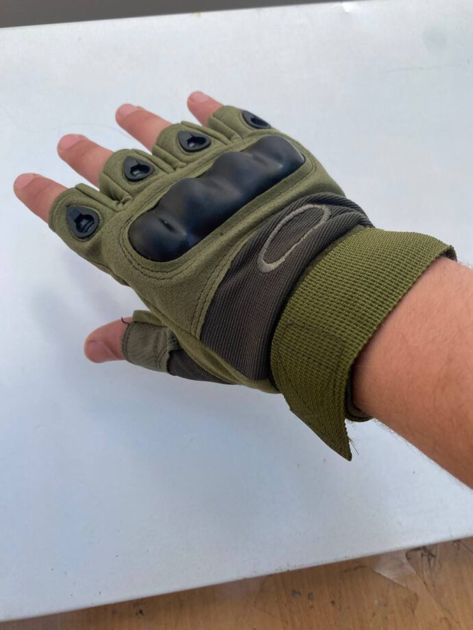 ⁦Gants Tactiques Demi-Doigts⁩ - الصورة ⁦5⁩
