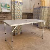 ⁦Table Pliante Portable en Aluminium Solide et Légère⁩ - الصورة ⁦4⁩