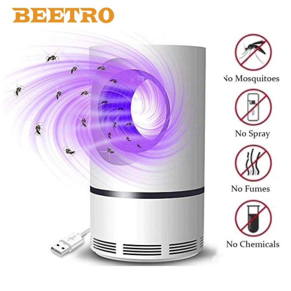 Lampe Anti-Moustiques à UV Et Insectes Silencieux