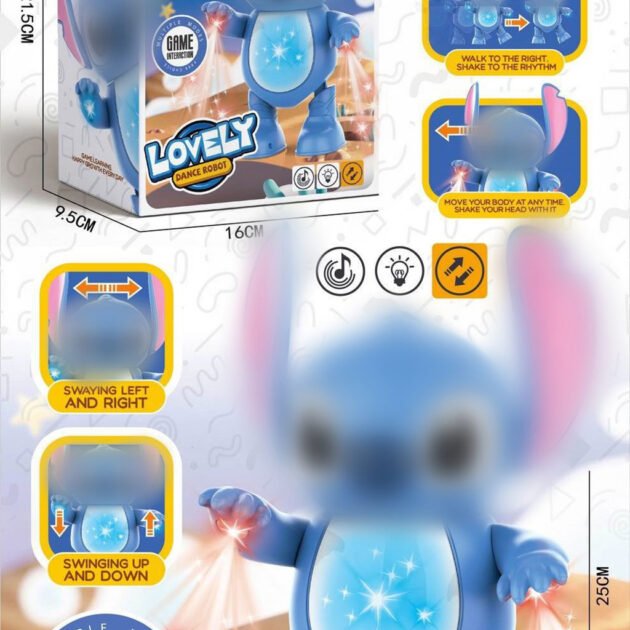 Jouet Danseur Interactif “Lovely”  STITCH