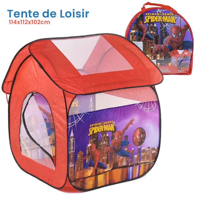 Tente Spider-Man pour Enfants 114x112x102