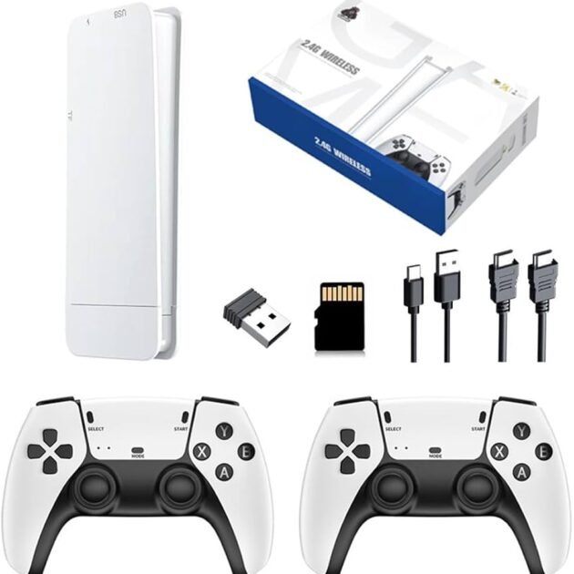 Console M15 rétro HDMI 4K avec +20 000 jeux intégrés
