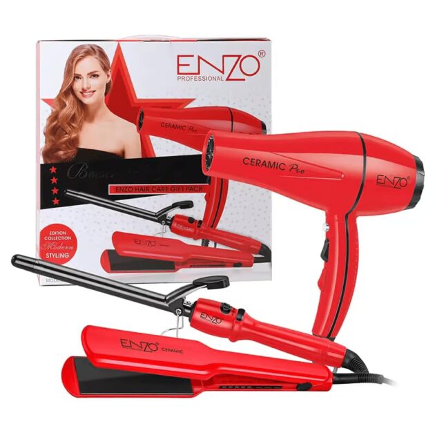 Coffret Coiffure ENZO 3 en 1 – Beauté, Style & Élégance à la Maison