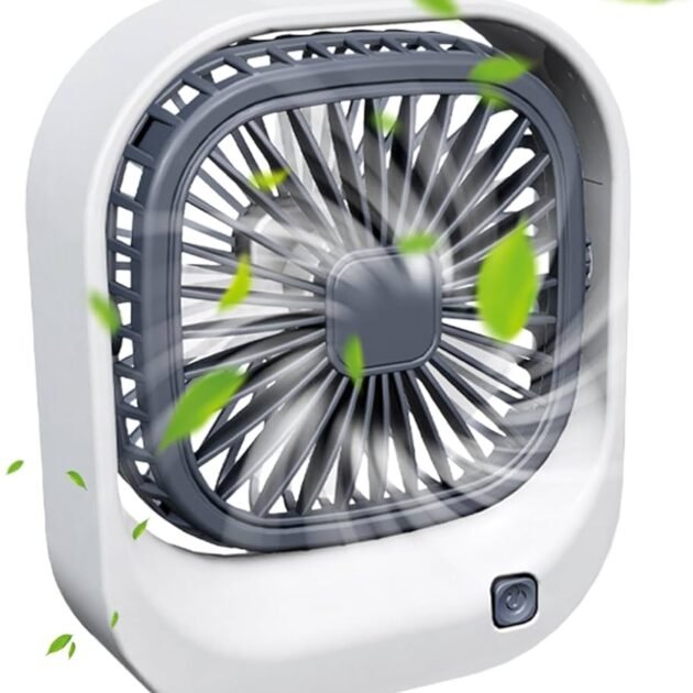 Mini Ventilateur de Bureau USB – Fraîcheur Portative et Réglable à Tout Moment