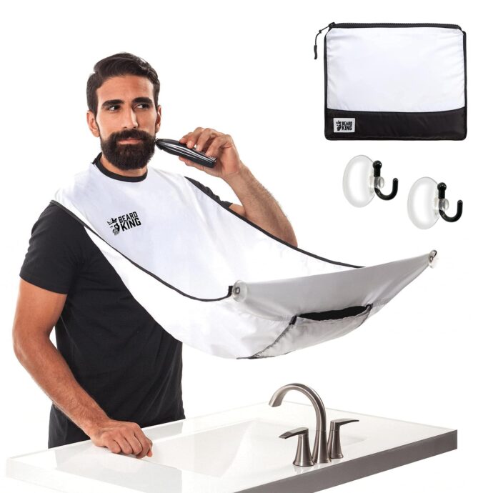 Tablier de Rasage Anti-Chute avec Ventouses