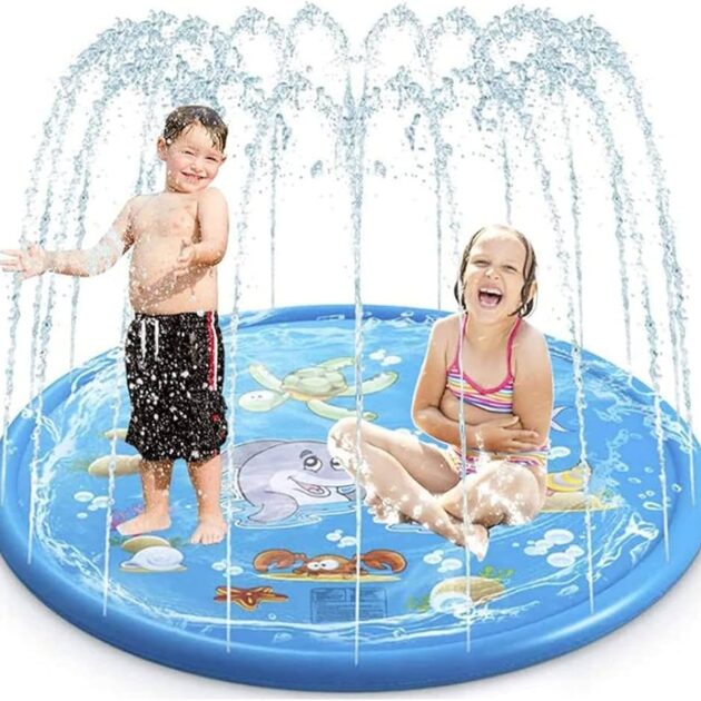 Tapis Arroseur Bébé 170cm – Jeux d’Eau Été pour Enfants